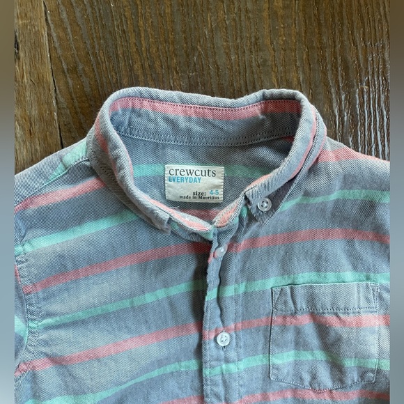 CrewCuts button Down 4-5T - Picture 3 of 3